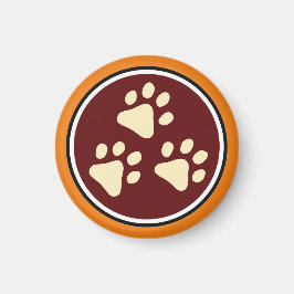 Tripawds 3-Paw Fridge Magnet Magneet