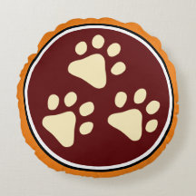 #Tripawds 3-paw Plush Pillow