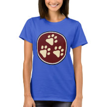 Tripawds 3-Paw Superheld T (Donker voor vrouwen)