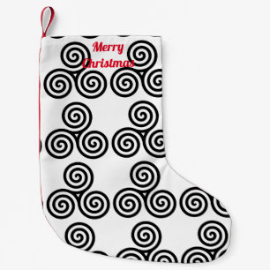 Triple Black Spirals Thunder_Cove Kleine Kerstsok
