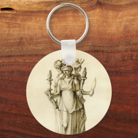 Triple-Bopped Hecate Sleutelhanger (Voorkant)