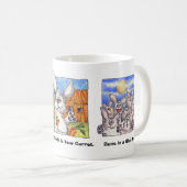 Triple Buns Cartoon Mug (Devant droit)