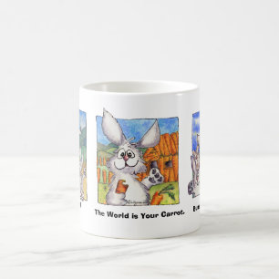 Triple Buns Cartoon Mug