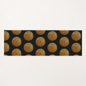 Triple Celtic Knot Swirl Mandala Yogamat (Voorkant (horizontaal))