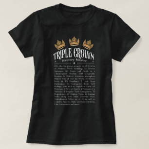 Triple Crown Memory Master CC Cycle Tutor T-shirt