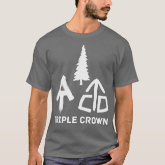 Triple Crown PCT AT CDT ThruHiker Blaze T-shirt