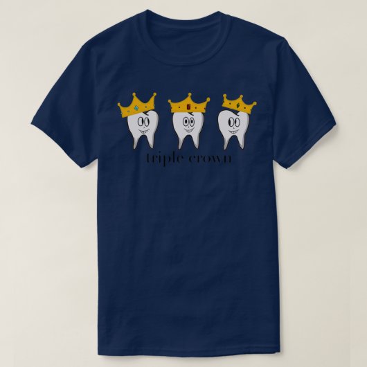 Triple Crown the Humor T-shirt (Design voorkant)