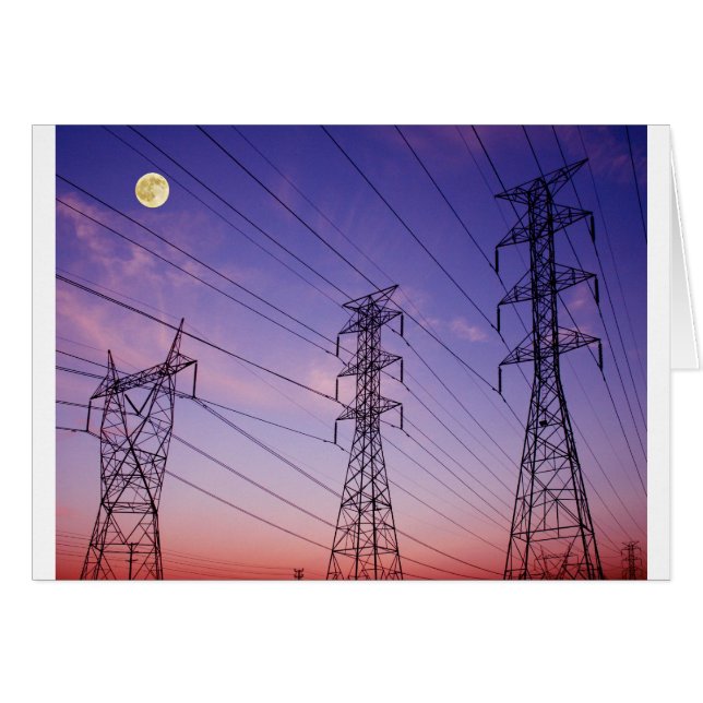 Triple de ligne électrique (Devant horizontal)