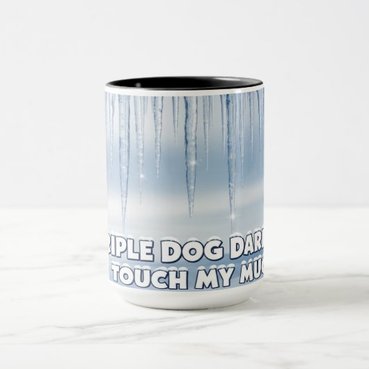 Triple Dog Dare You Combo Mok Funny Christmas mok (Midden)