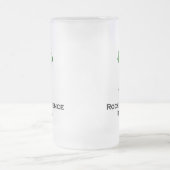 Triple Eye Rocket Science is koel groen Matglas Bierpul (Center)