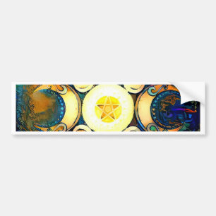 Triple Goddess Crowned - Divine Union Bumpersticker
