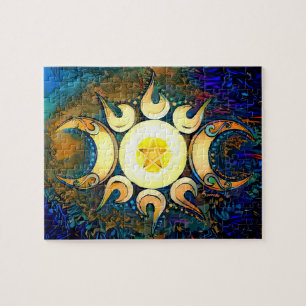 Triple Goddess Crowned Legpuzzel