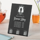 Triple Goddess Hecate Zwart & Wit Prijslijst Reclamebord Met Voetstuk (Insitu)