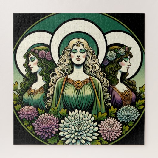 Triple Goddess Legpuzzel (Verticaal)
