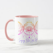 Triple Goddess & Lotus Pink Mug Mok (Links)
