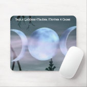 Triple Goddess Moon Muismat (Met muis)