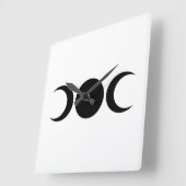 Triple Goddess Moons Wall klok (Hoek)