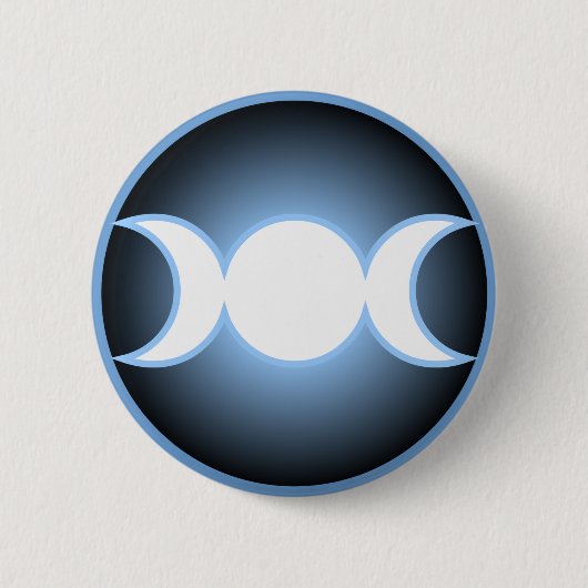 Triple Goddess Ronde Button 5,7 Cm (Voorkant)
