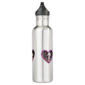 Triple Heart Mice Water Bottle Waterfles (Rechts)