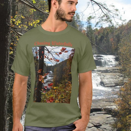 Triple Herfsten Blue Ridge Mountains T-shirt