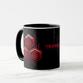 Triple Hexagon Corp mug (Devant gauche)