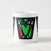 Triple hibou Jumbo Mug (Devant)