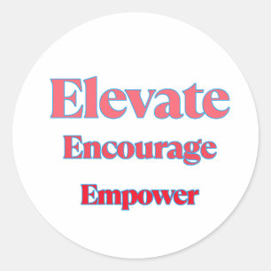 Triple Impact Ronde Sticker