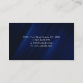 Triple Lune - Arbre de vie Carte de visite ornemen (Dos)