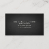 Triple Lune - Arbre de vie Carte de visite ornemen (Dos)