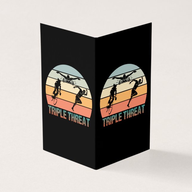 Triple Menace - Coucher de soleil de triathlon (Outside)