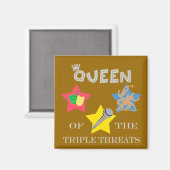 Triple menace Magnet Queen (Recto/Verso)