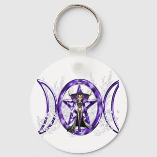 Triple Moon Elf Sleutelhanger