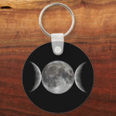 Triple Moon Goddess Sleutelhanger (Voorkant)