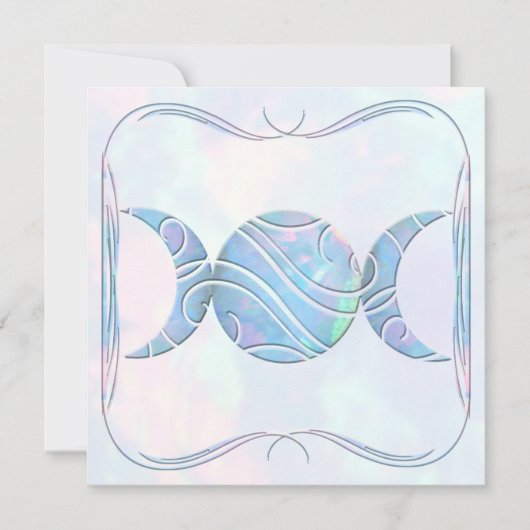 Triple Moon Opal Kaart (Voorkant)