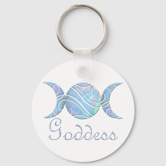 Triple Moon Opal Sleutelhanger (Voorkant)