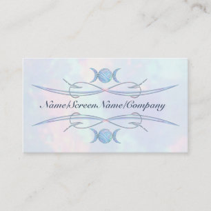 Triple Moon Opal Visitekaartje