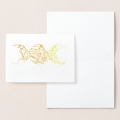Triple Moon Symbol Bloom Folie Kaarten (Display)