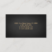 Triple Moon - Tree of life Ornament Visitekaartje (Achterkant)