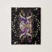 Triple Moon - Triple Goddess Amethyst Moonlight Legpuzzel (Verticaal)