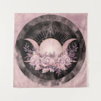 Triple Moon - Triple Goddess - Gentle Floral