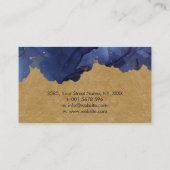 Triple Moon - Waterverf Visitekaartje (Achterkant)