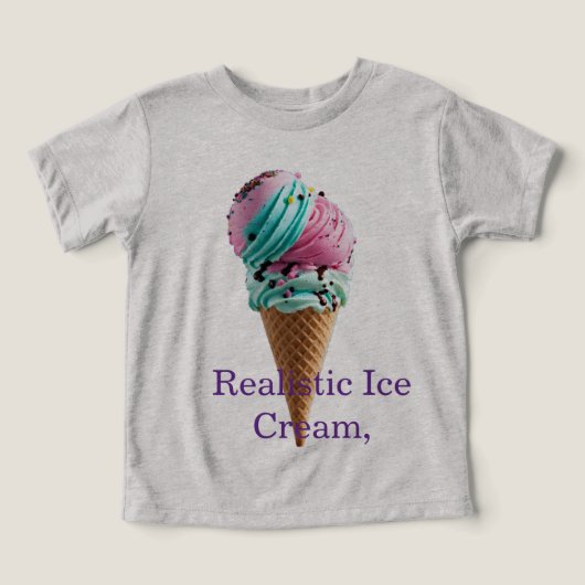 Triple Scoop Délice – Rose, Turquoise & Violet Réa (Design Recto)