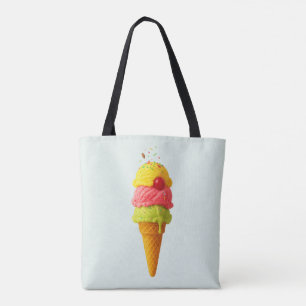 Triple Scoop Delight - Crème de glace Sac fourre-t