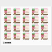 Triple Scoop Ice Cream Anniversaire Sticker (Feuille)