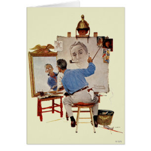 Triple Self-Portrait