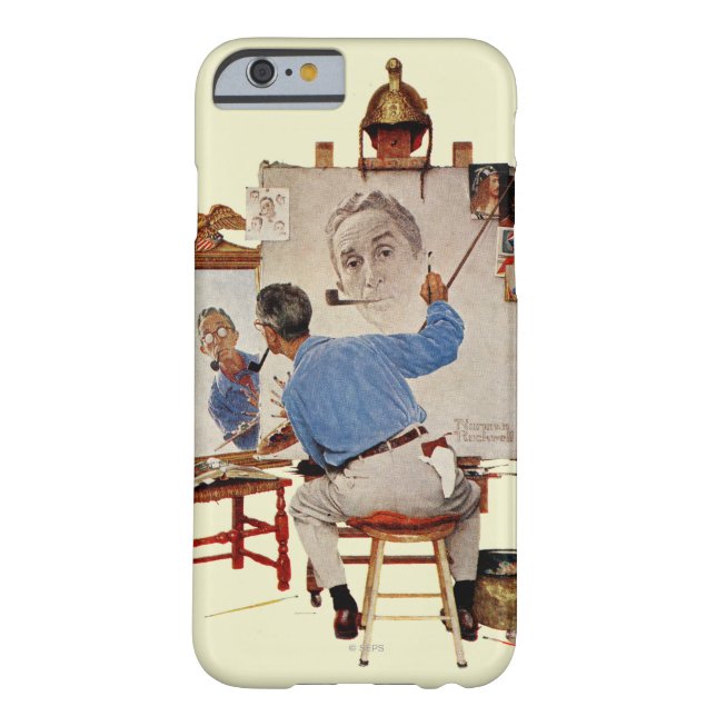 Triple Self-Portrait Case-Mate iPhone Case (Achterkant)