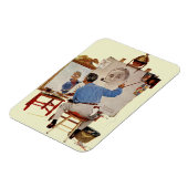 Triple Self-Portrait Magneet (Linkerzijde)