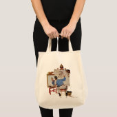 Triple Self-Portrait Tote Bag (Voorkant (product))