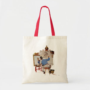 Triple Self-Portrait Tote Bag