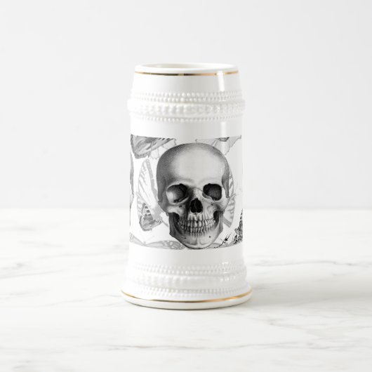 Triple Skull Beer Stein Bierpul (Center)